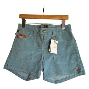 Amundsen Women’s 5incher concord Arona Blue Corduroy Shorts